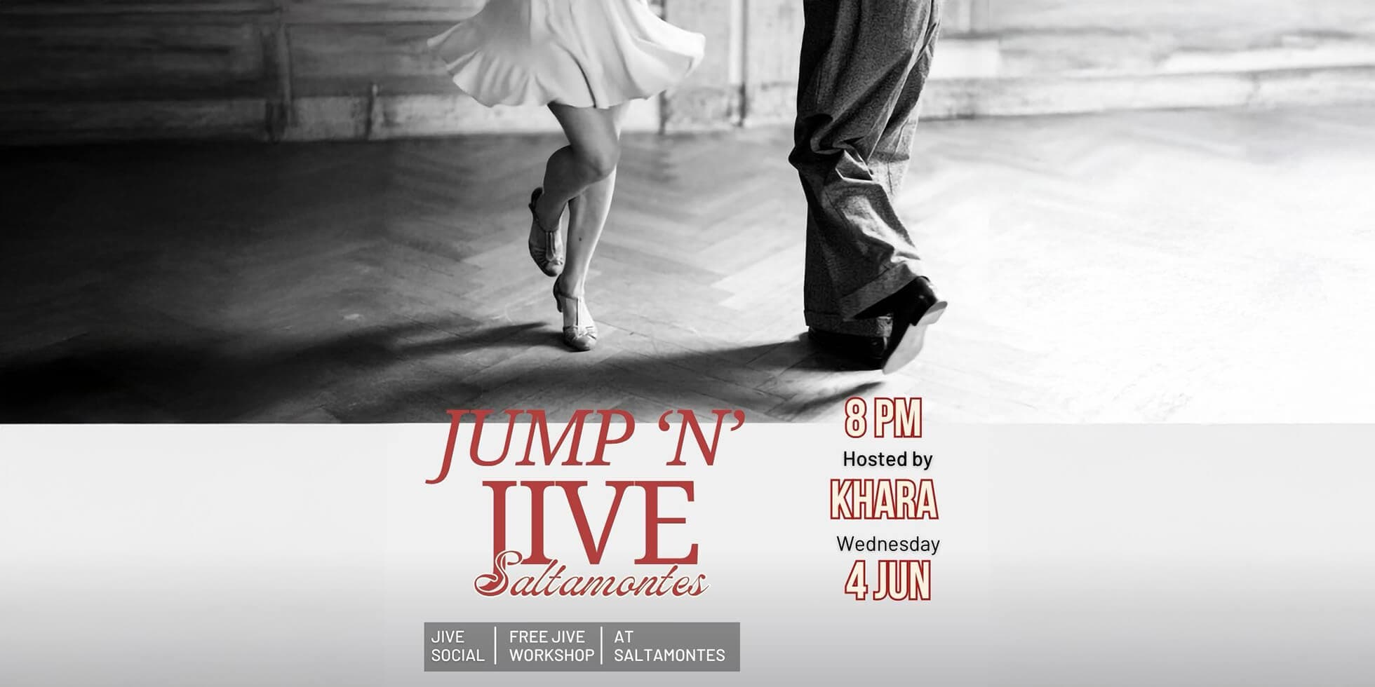 Jump N Jive Night | Saltamontes