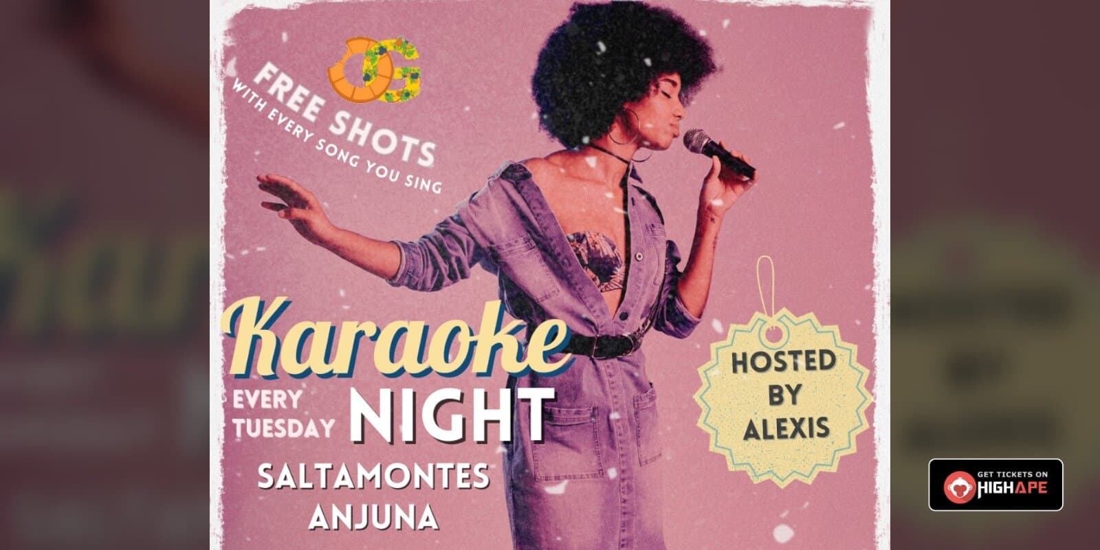 Karaoke Night | Saltamontes