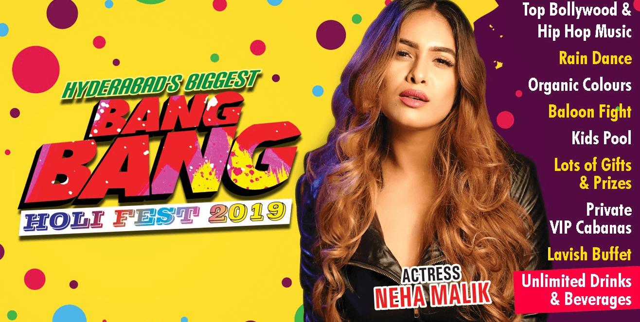 Bang Bang Holi Fest - The Luxury Holi Party