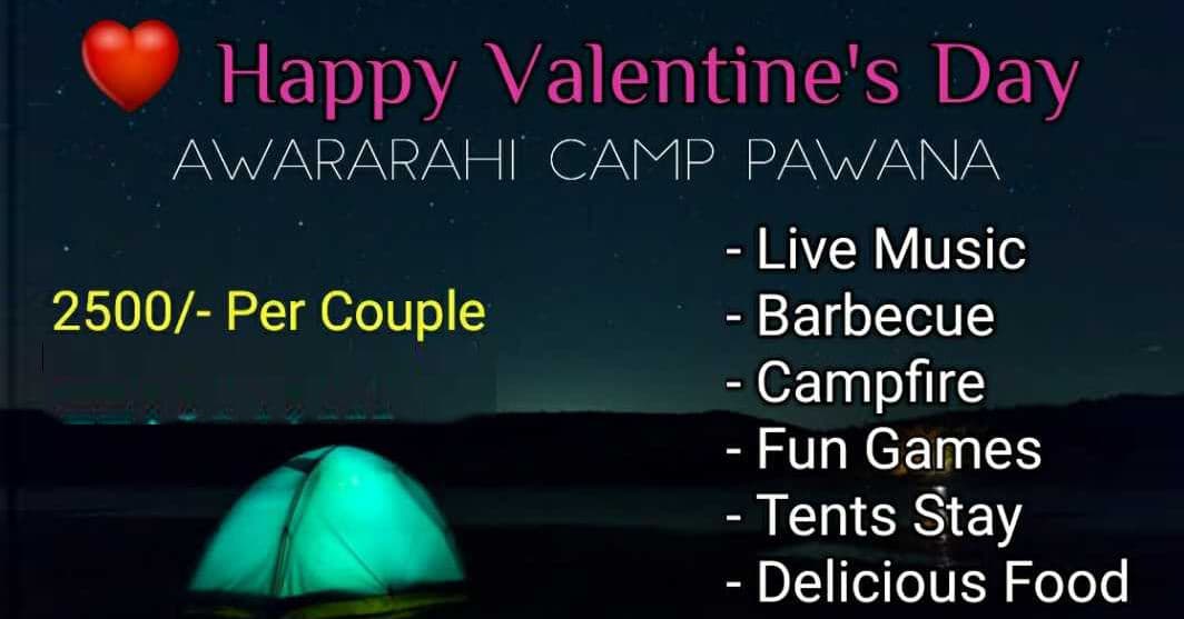Valentine's Day Special - Lakeside Camping at Pawna