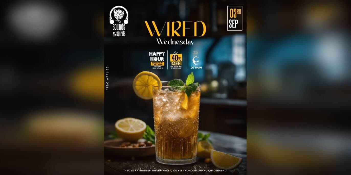 Wired Wednesday Bollywood Night | Sounds & Spirits