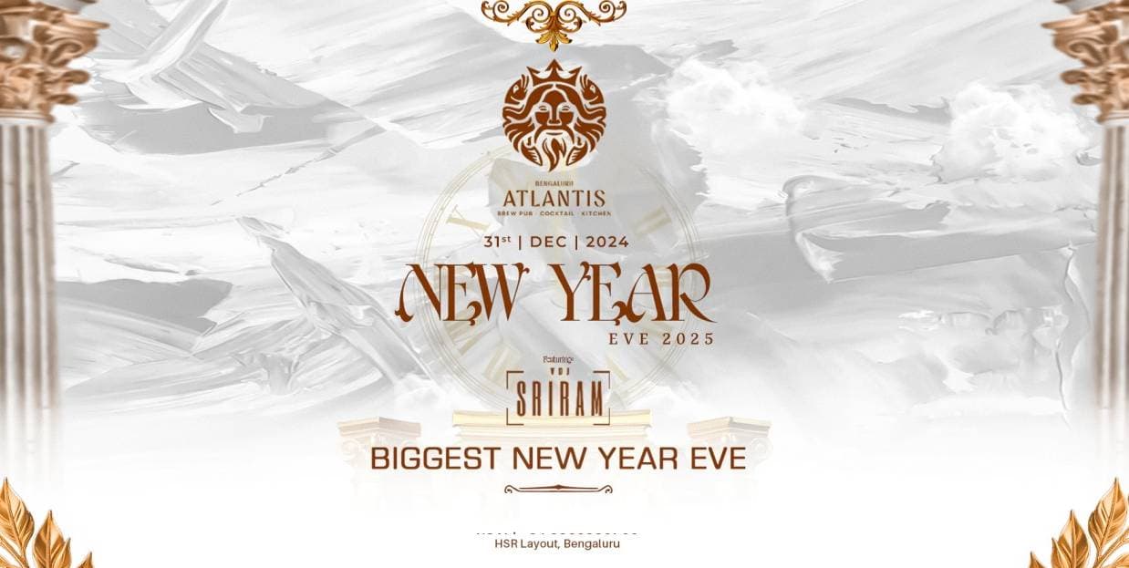 Atlantis New Year Eve 2025 