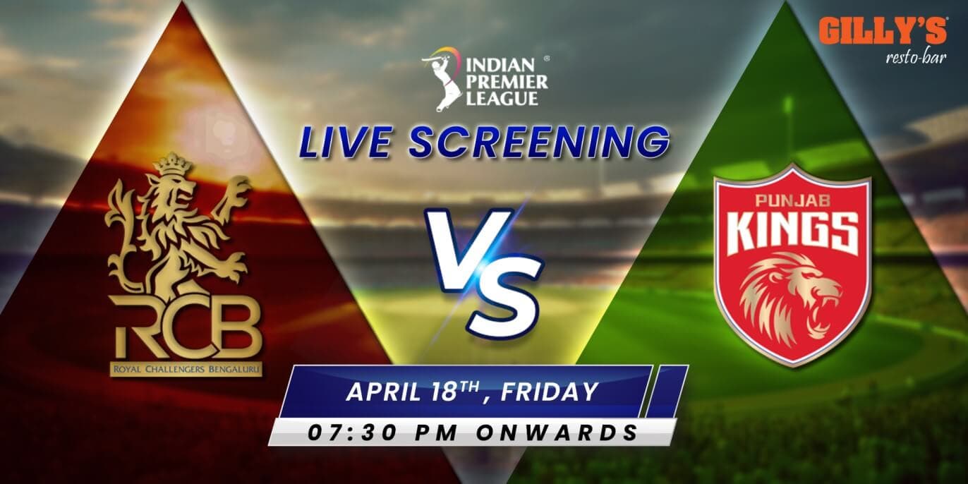 RCB Vs PBKS | IPL Live Screening 