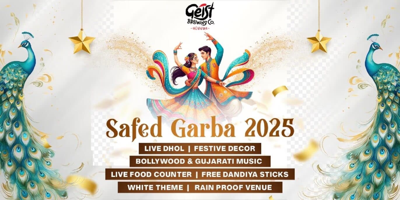 Safed Gujrati Garba Night | Bhartiya City Mall 