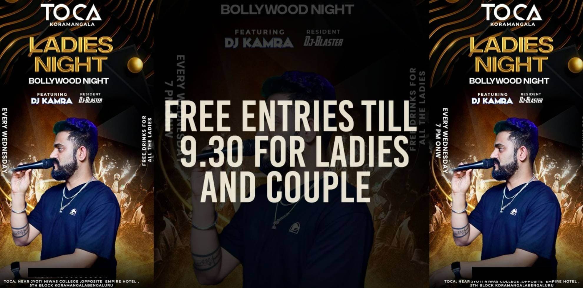 Wednesday Ladies Night | Toca Koramangala
