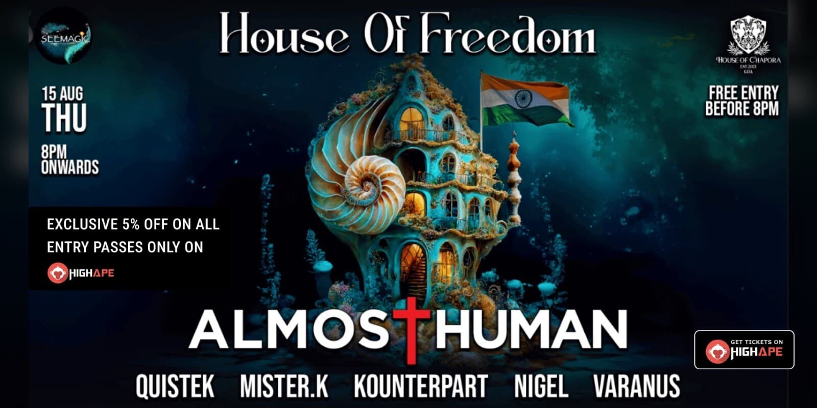 House Of Freedom | House Of Chapora