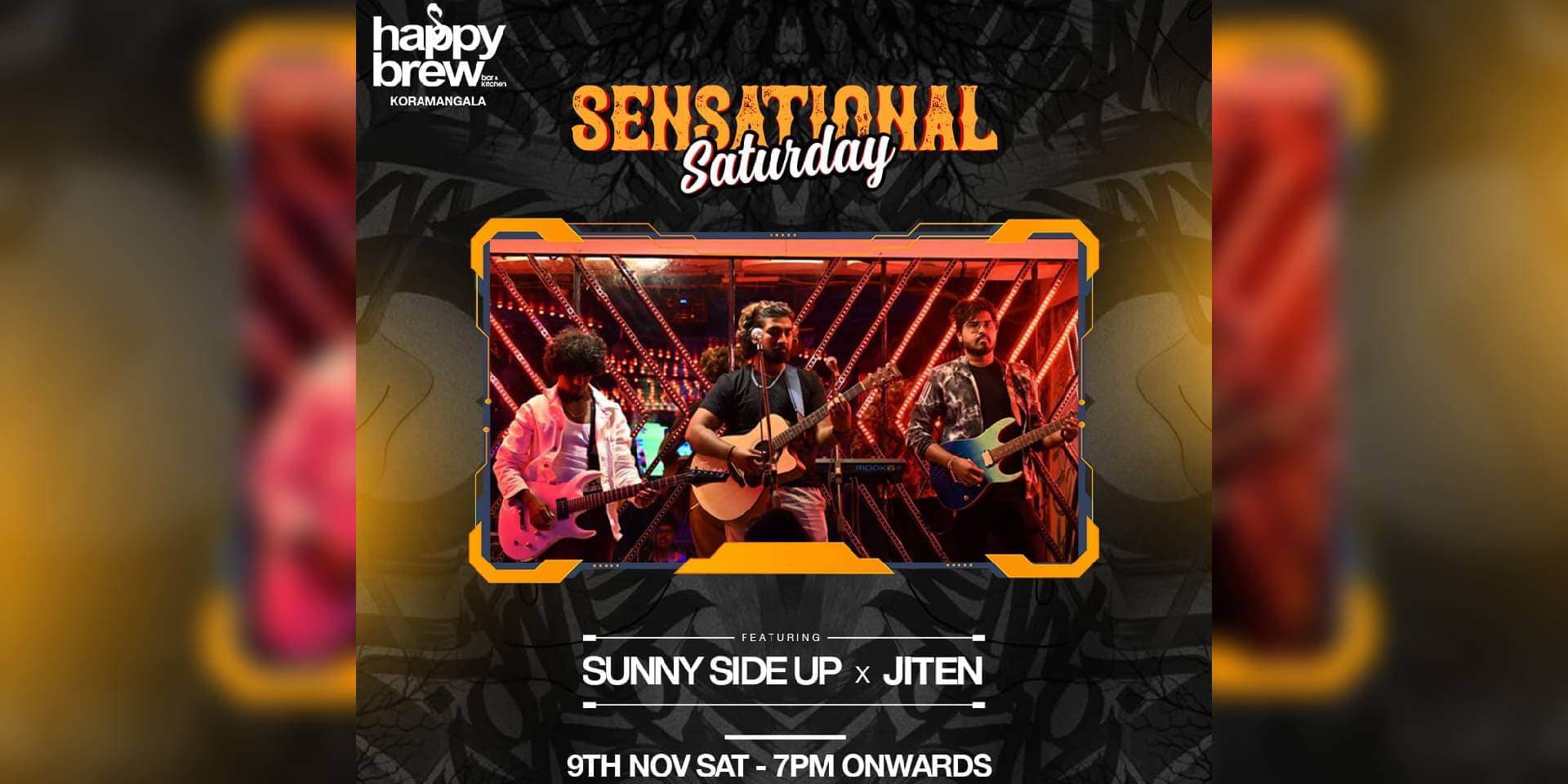 Sensational Saturday Ft Sunny Side Up x DJ Jiten
