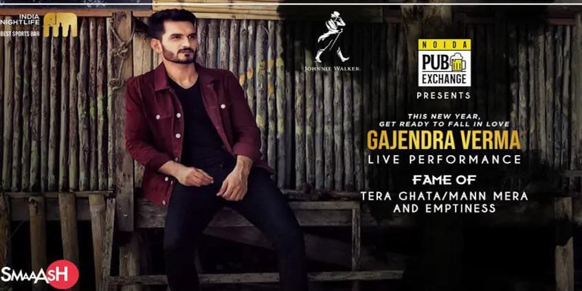 Gajendra Verma Live at SMAAASH - Mall Of India, Noida