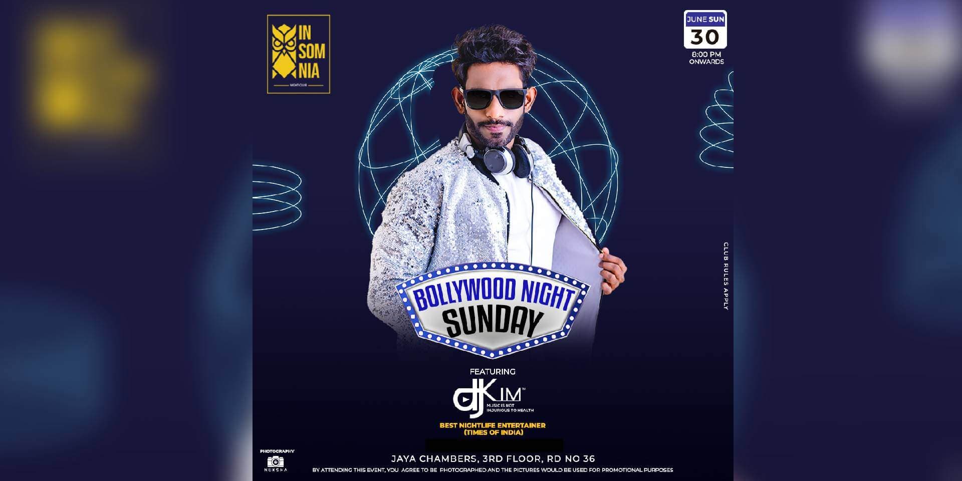 Sunday Bollywood Night