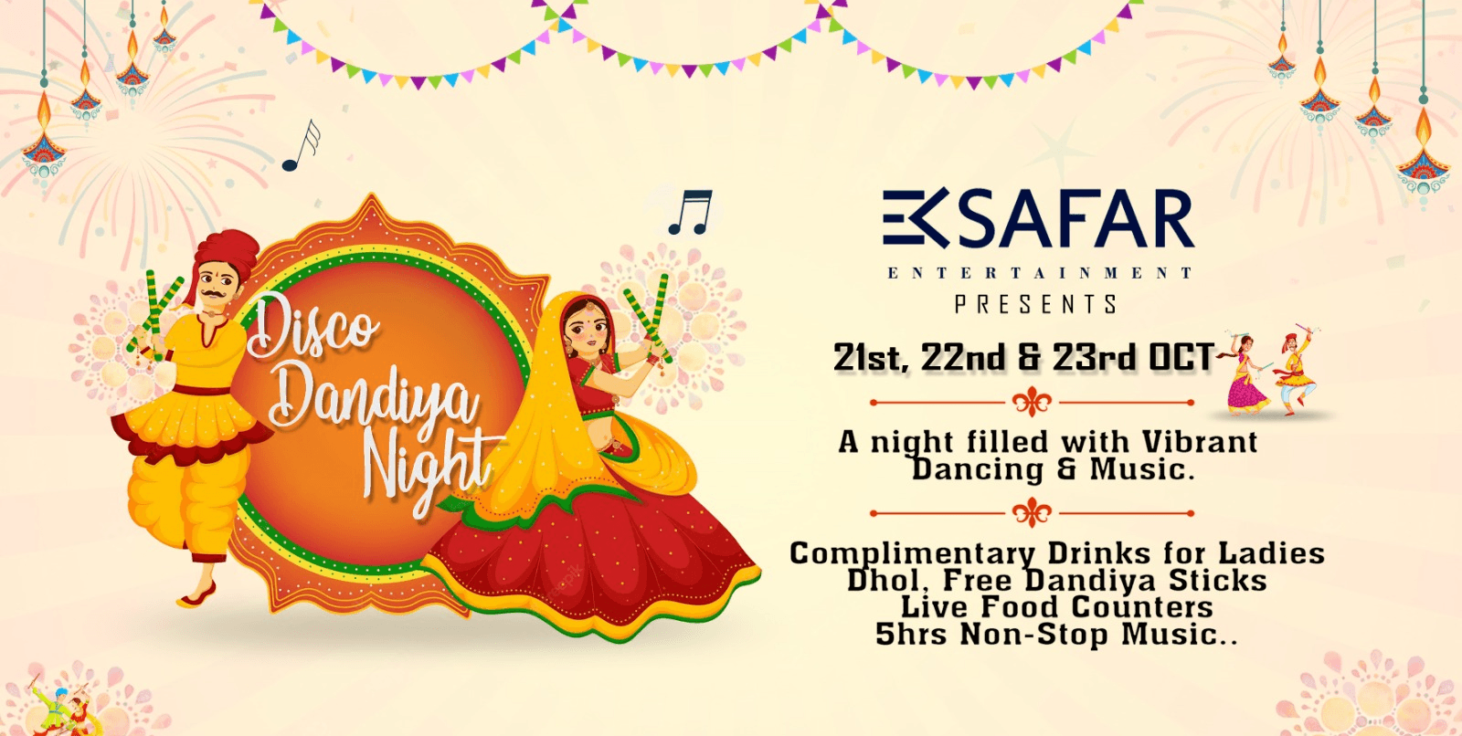 Disco Dandiya Night 2023 | Navratri Festival