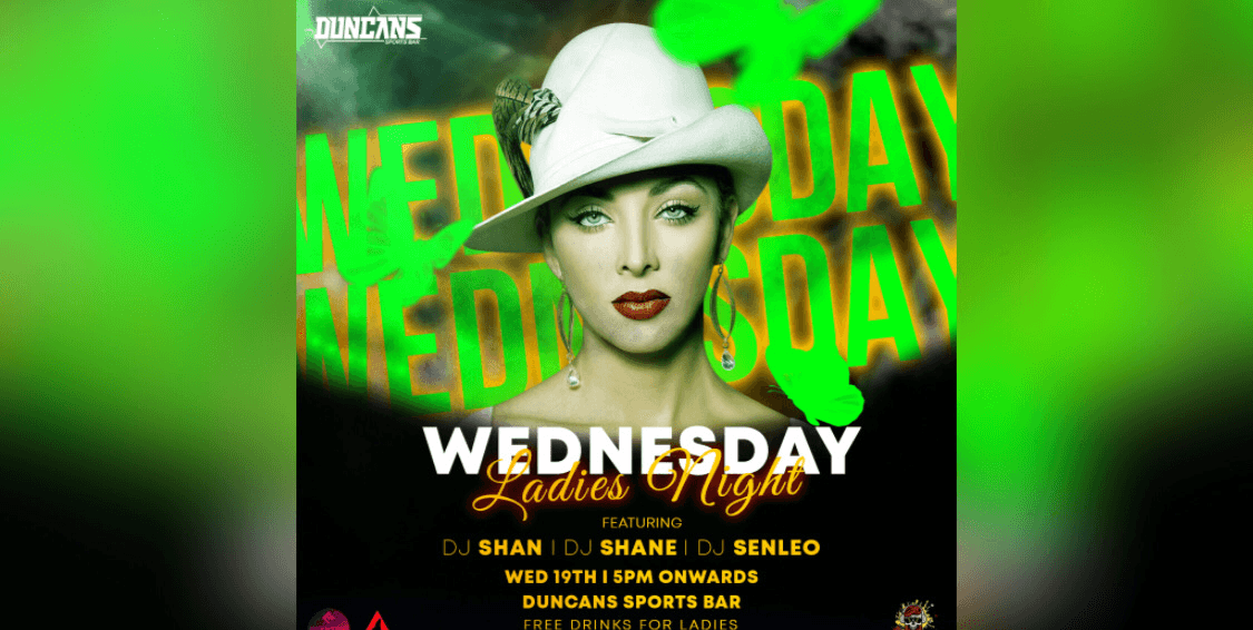 Wednesday - Ladies Night