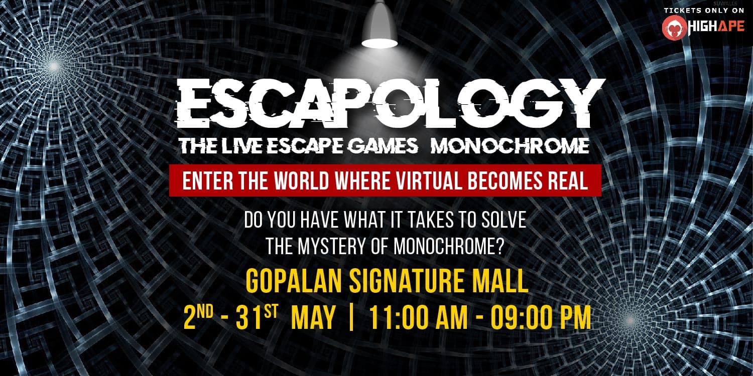 Escapology – The Live Escape Games (Monochrome)