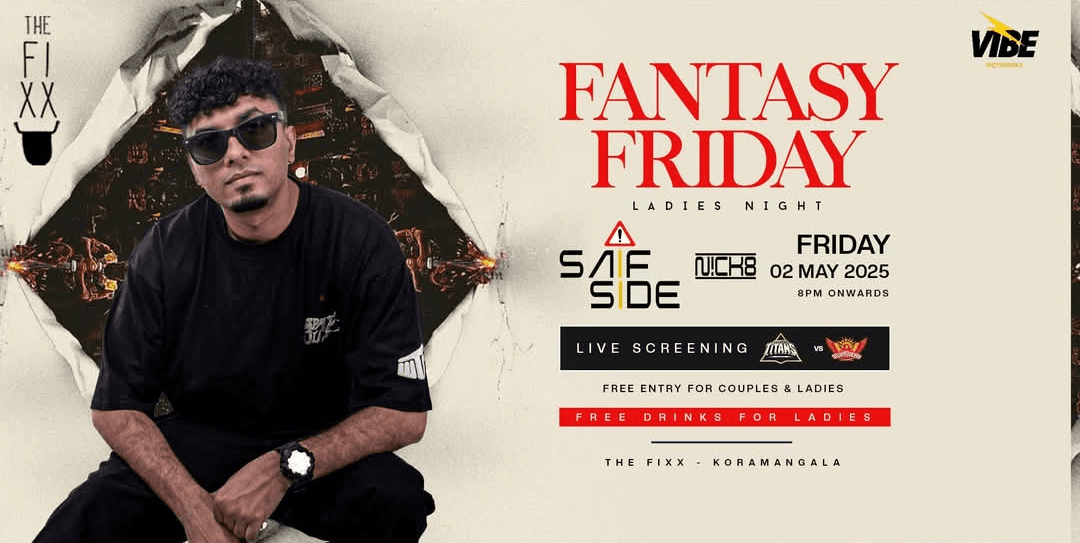 Fantasy Friday Ladies Night | The Fixx