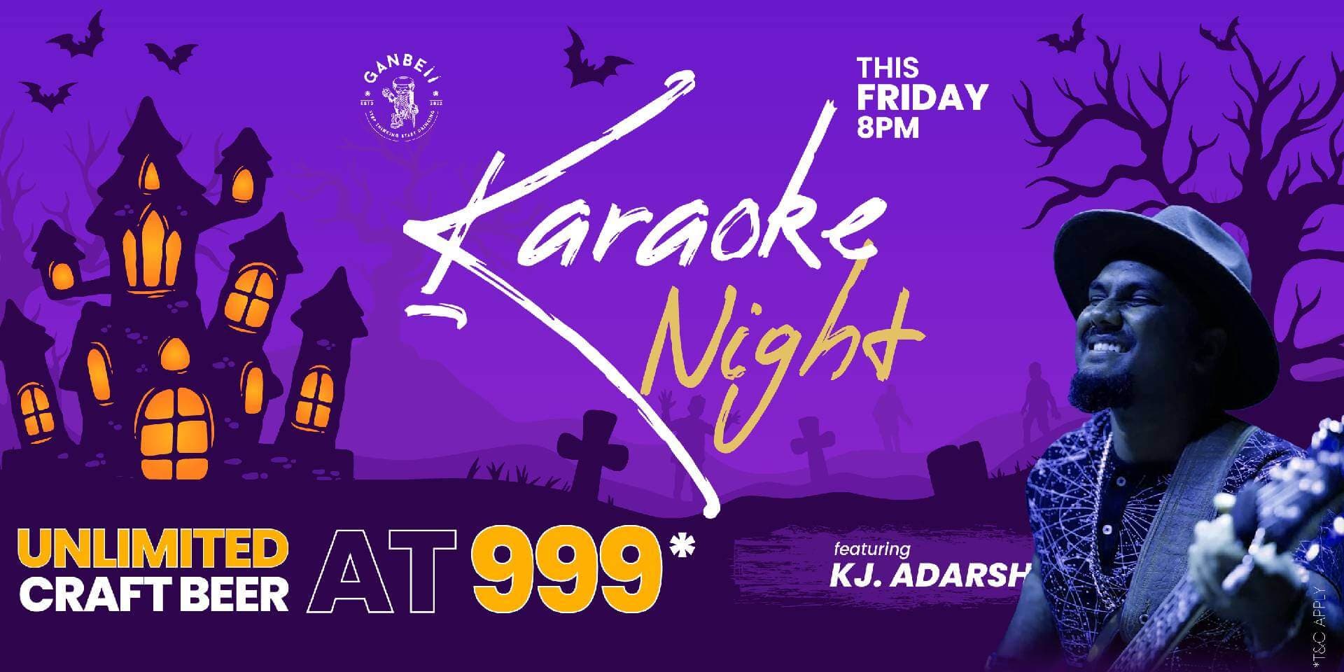 Friday Karaoke Night | Ganbeii