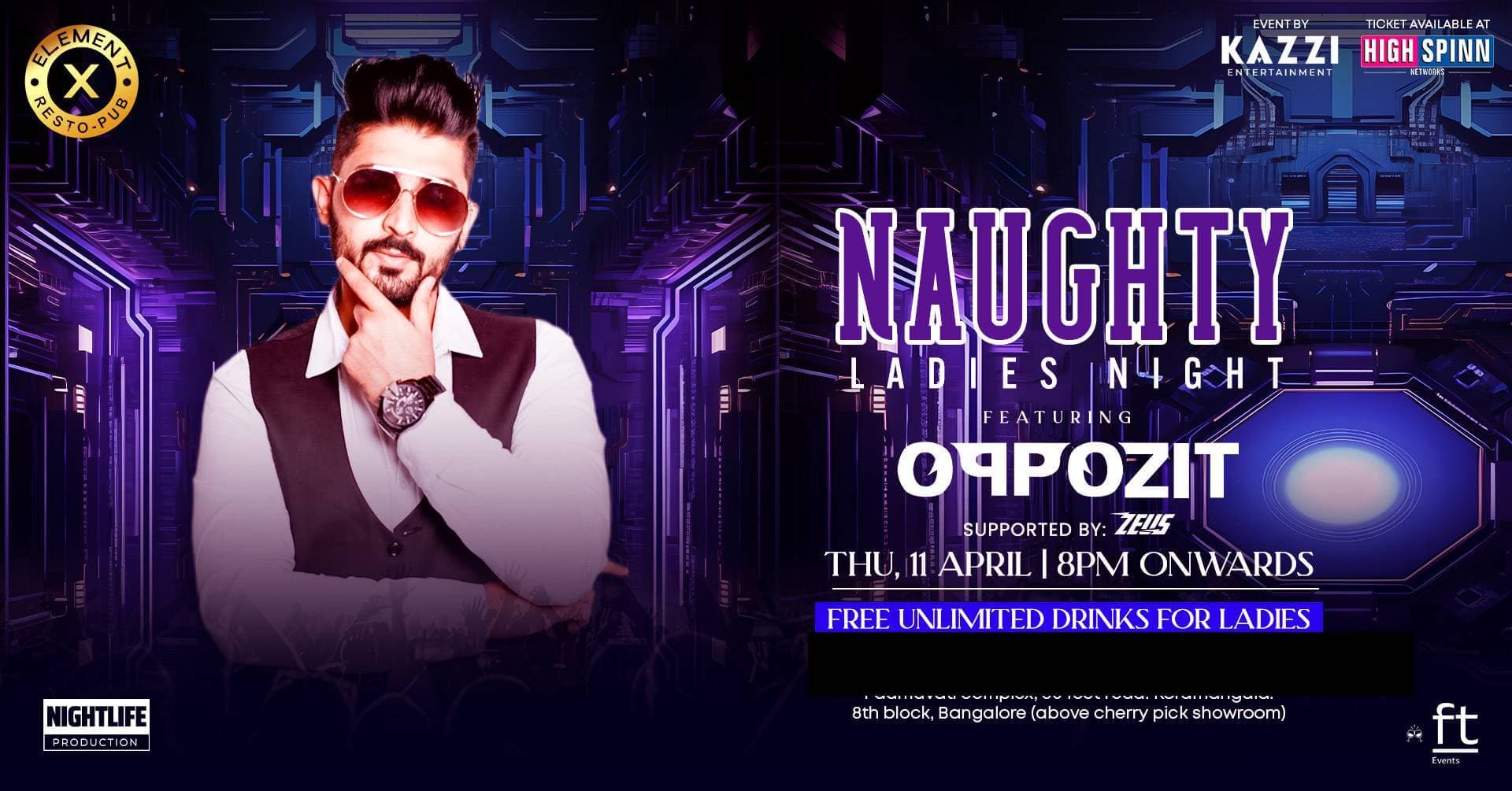 Glam Thursday Naughty Ladies Night| Element X