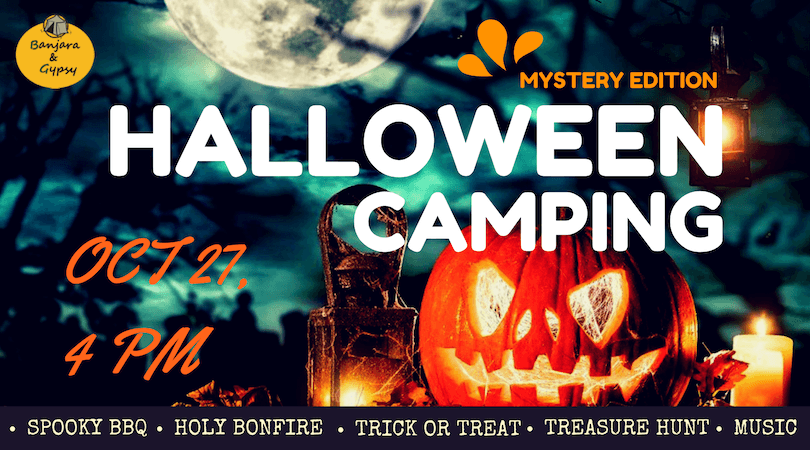 Halloween Camping at Mystery Place