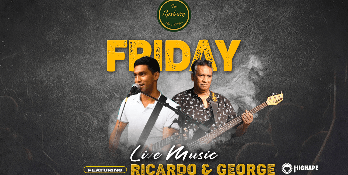 Friday Live Music Ft Ricardo And George
