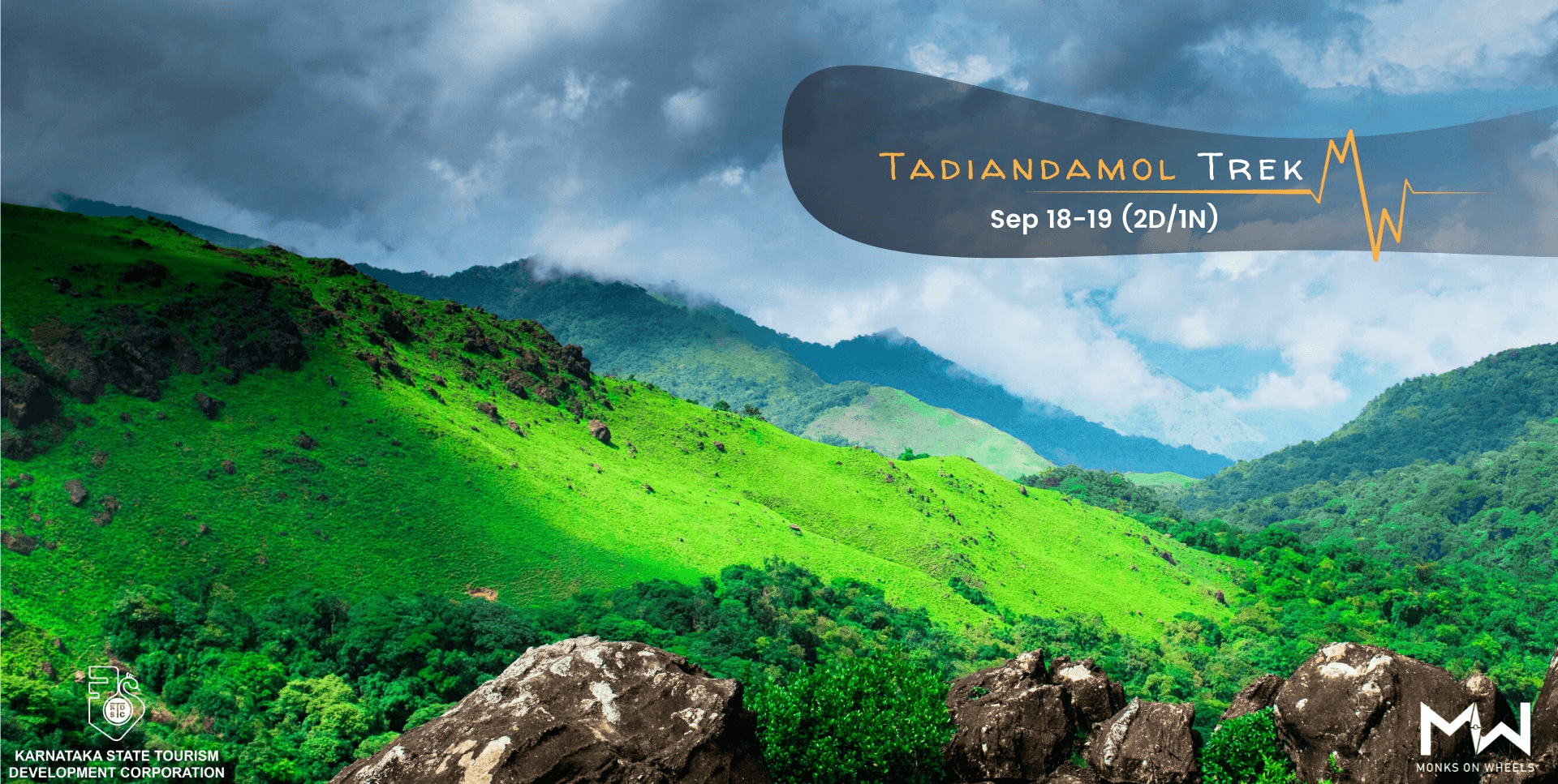 Tadiandamol Trek || Monks on Wheels