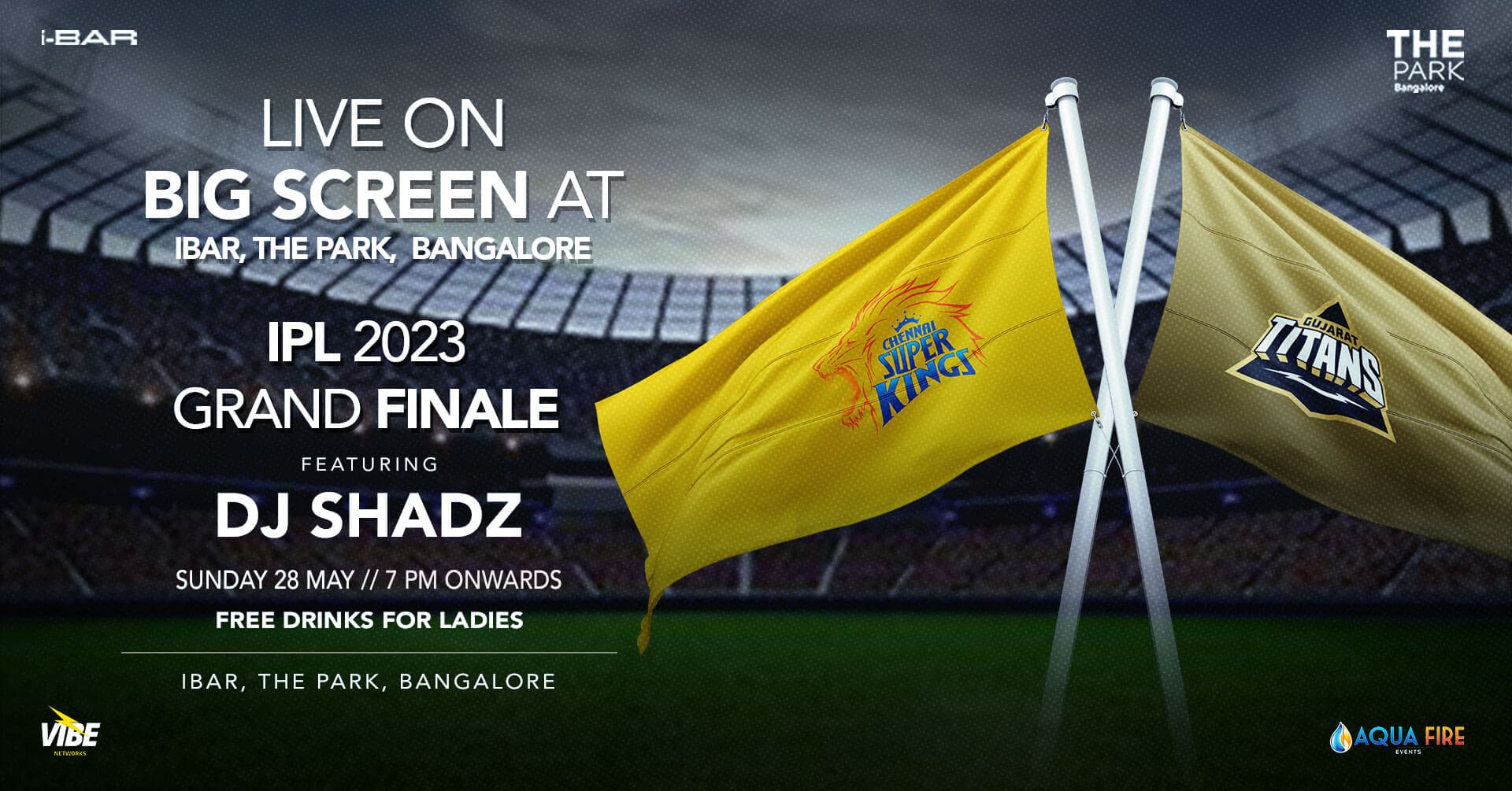 Aqua Sunsets - Bollywood Night With IPL Final Screening