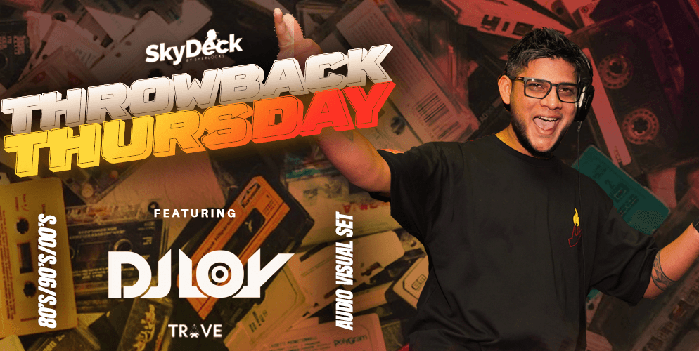 Throwback Thursday | A Retro DJ Night