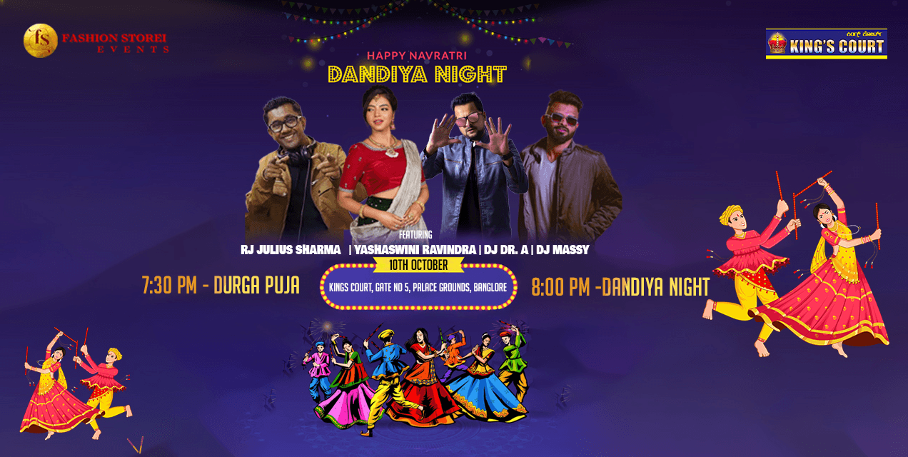 Navratri Dandiya Night | Kings Court