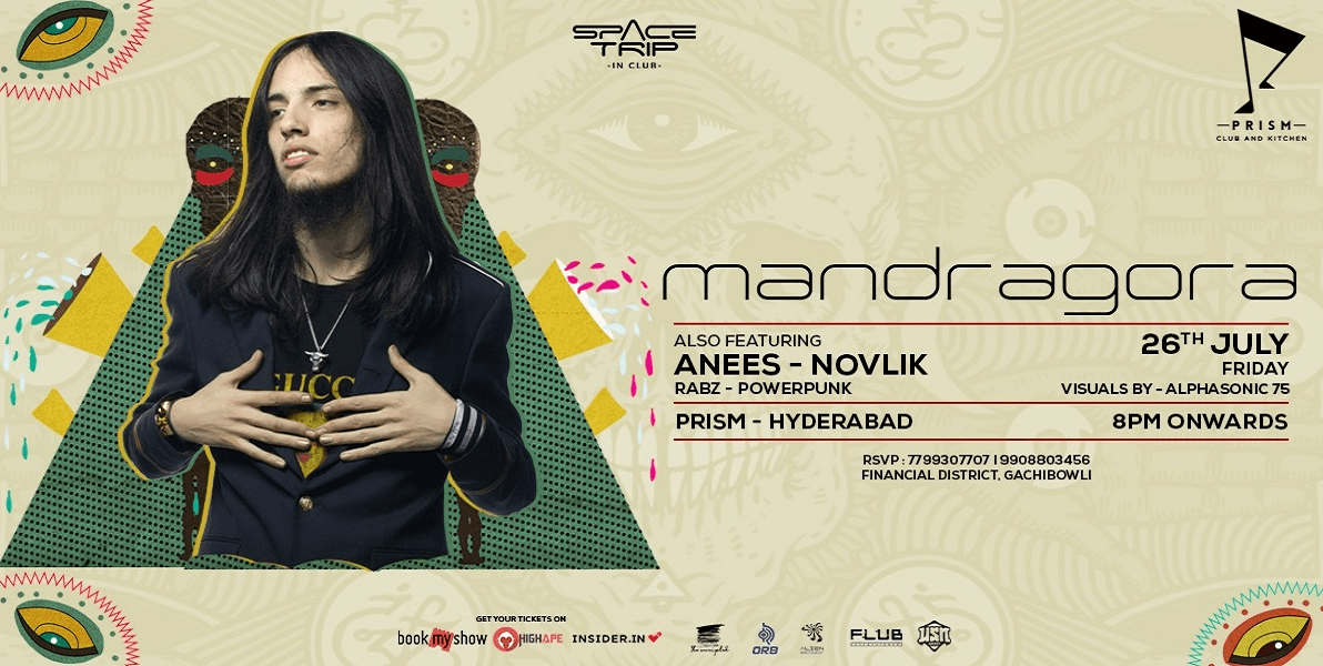 Spacetrip With Mandragora At Prism