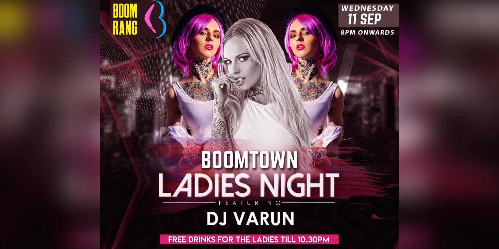 Boomtown Ladies Night