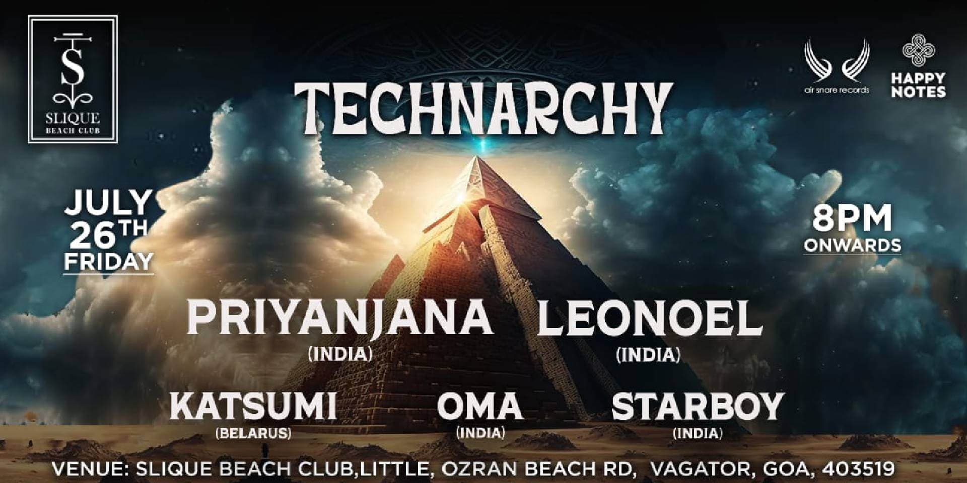 Technarchy | Slique Beach Club