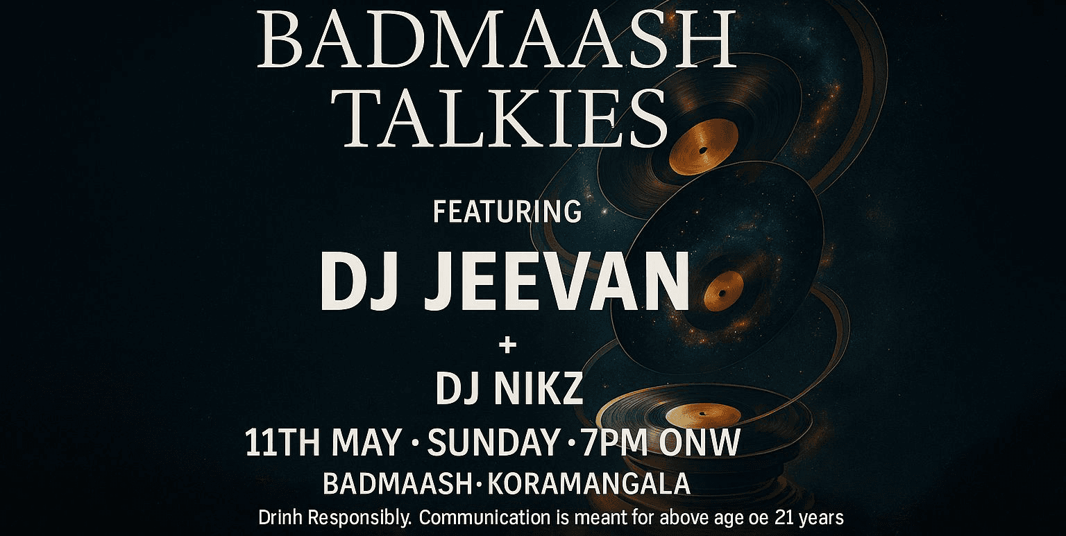 Badmaash Talkies Bollywood Night