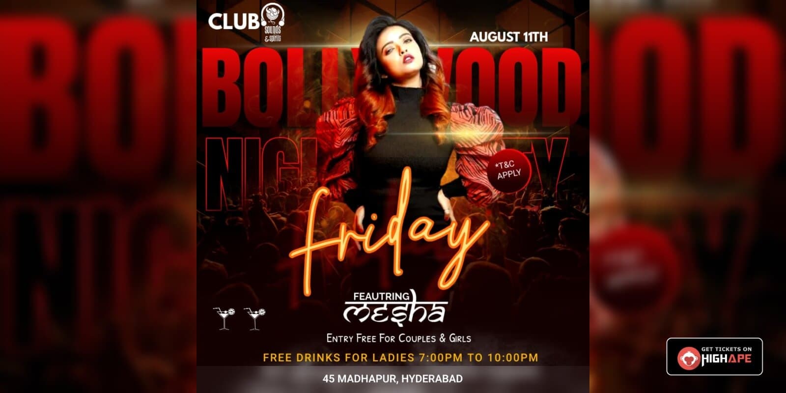 Friday Bollywood Night 