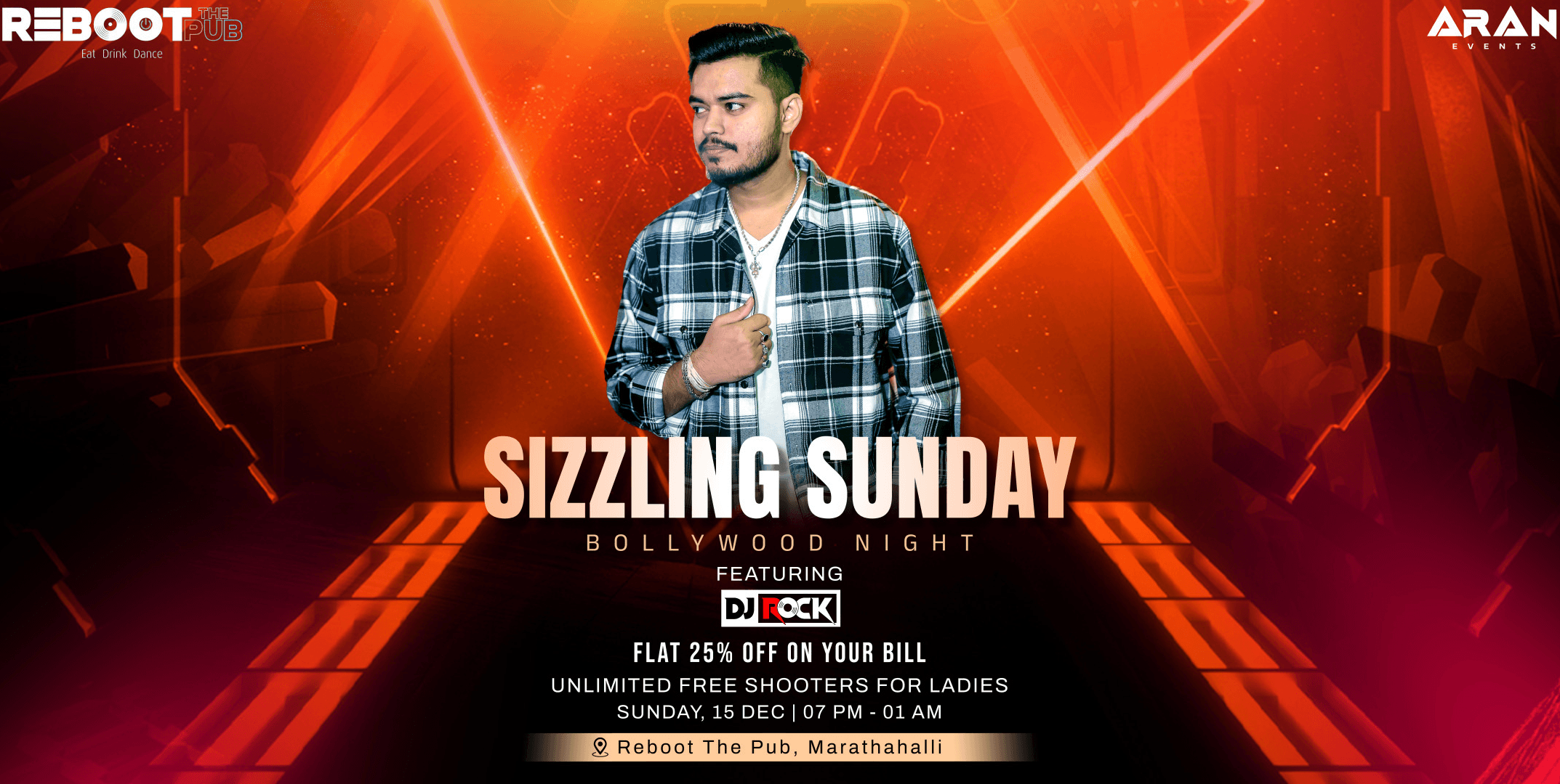 Sizzling Sunday Bollywood Night