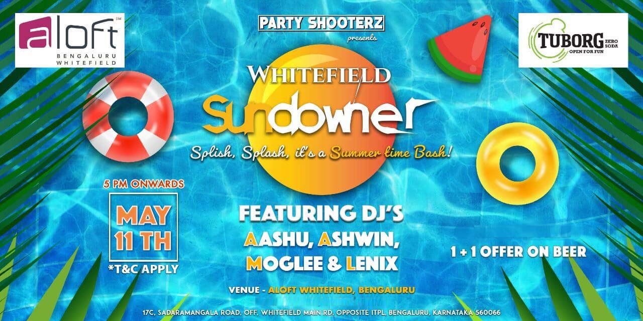 Sundowner Pool Side Party at Aloft Bangalore