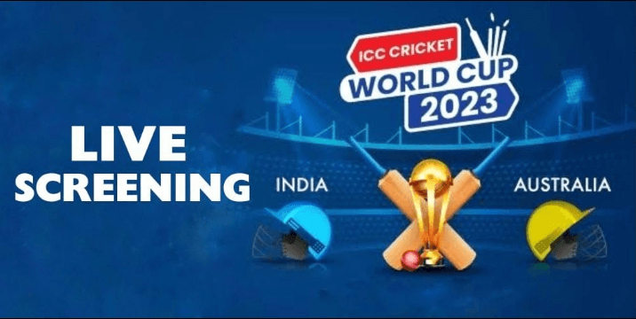Cricket World Cup Final Live Screening 