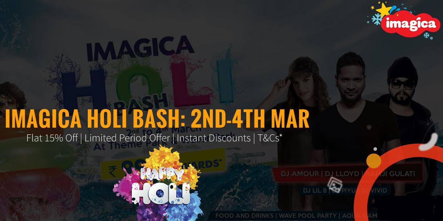 Imagica Holi Bash at Imagica Theme Park