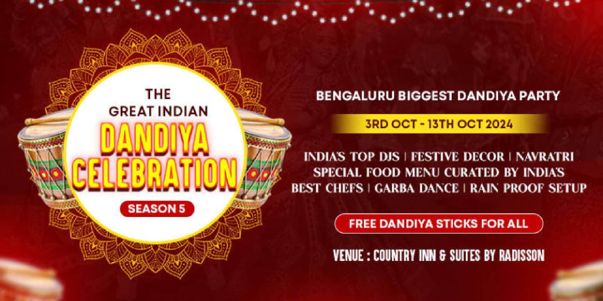 The Great Indian Dandiya Celebration Season 5 | Country Inn