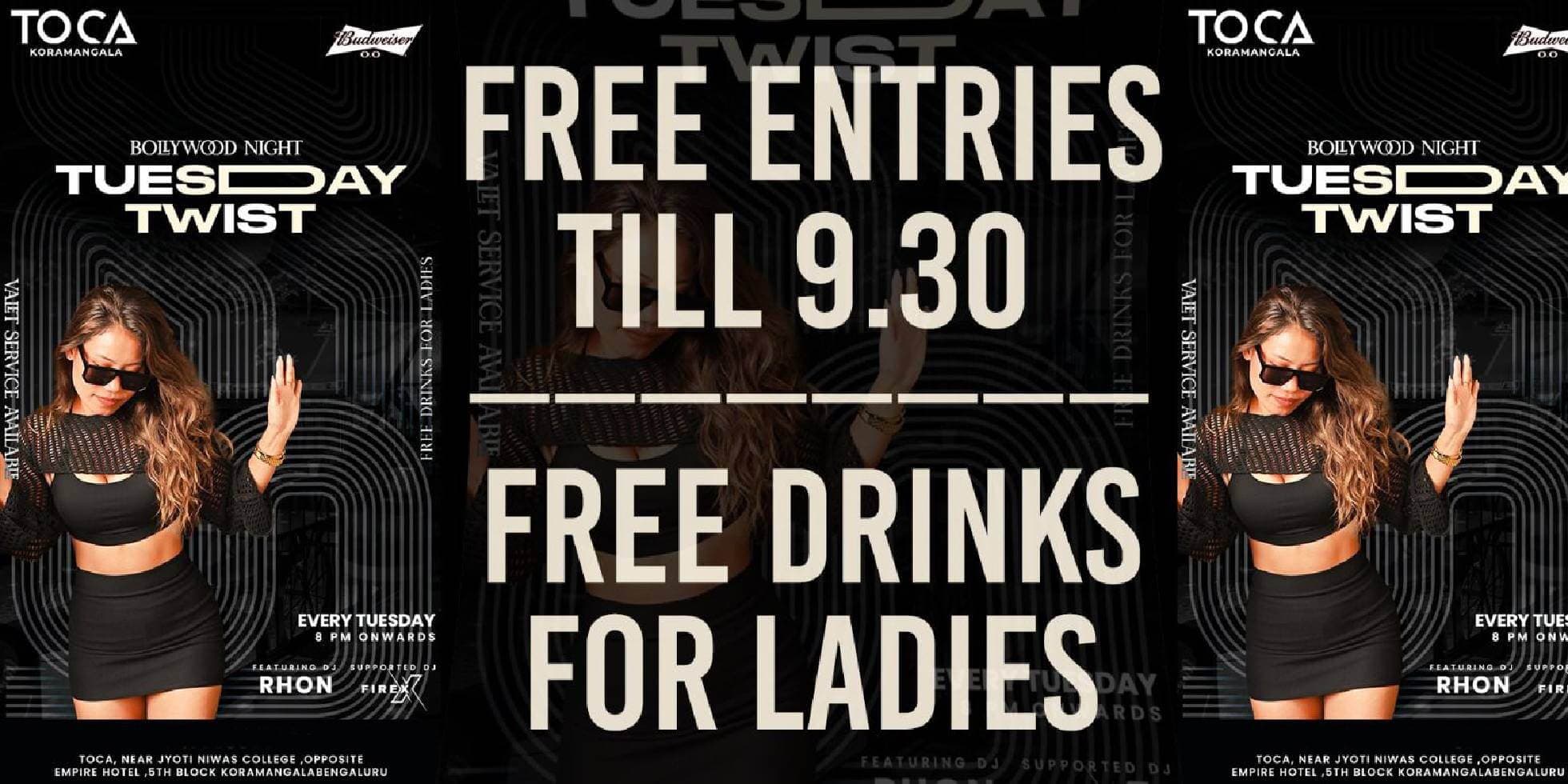 Tuesday Twist Bollywood Night At Toca Koramangala