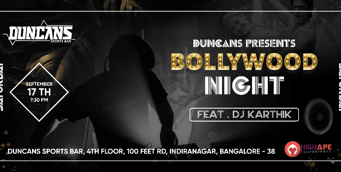 Saturday Bollywood Night 