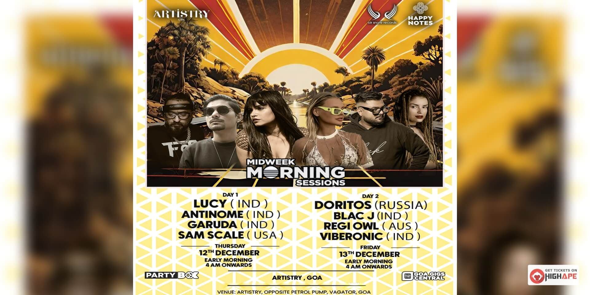 Midweek Morning Sessions | Artistry