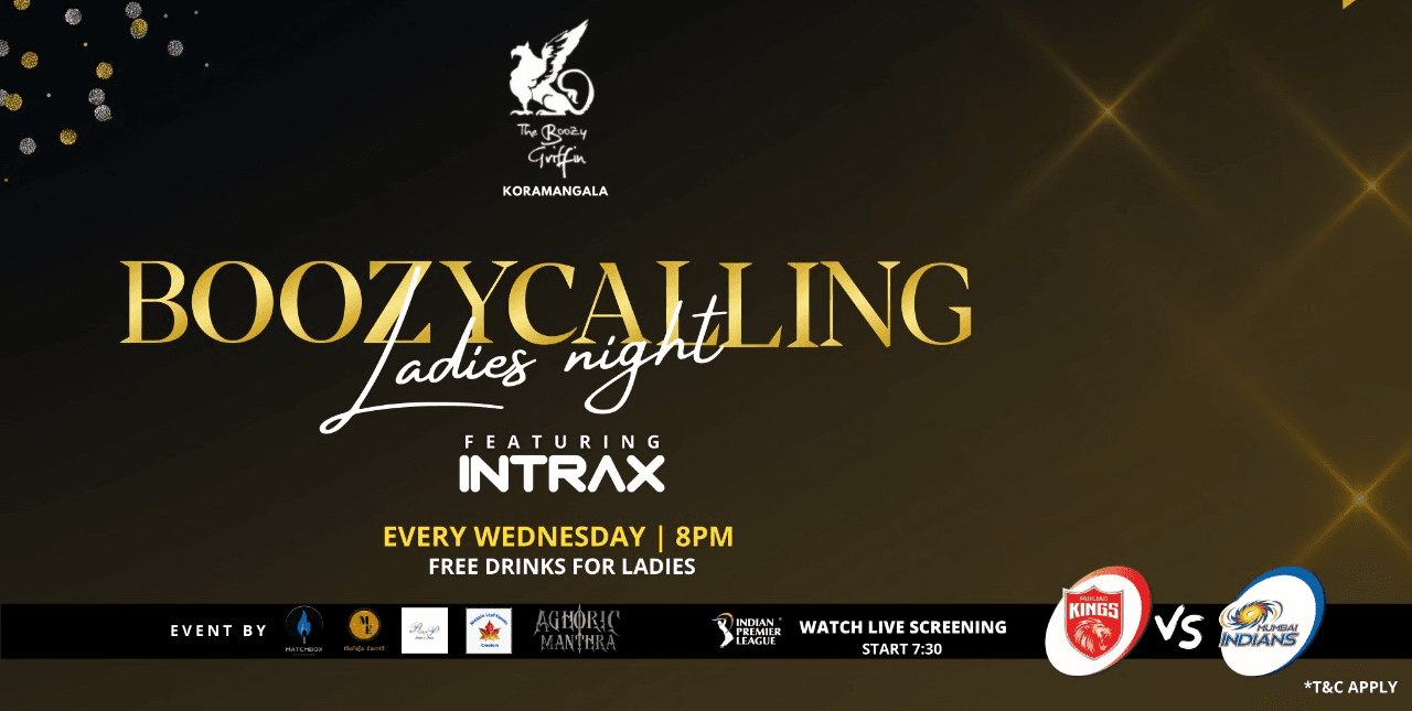 Boozy calling ladies night