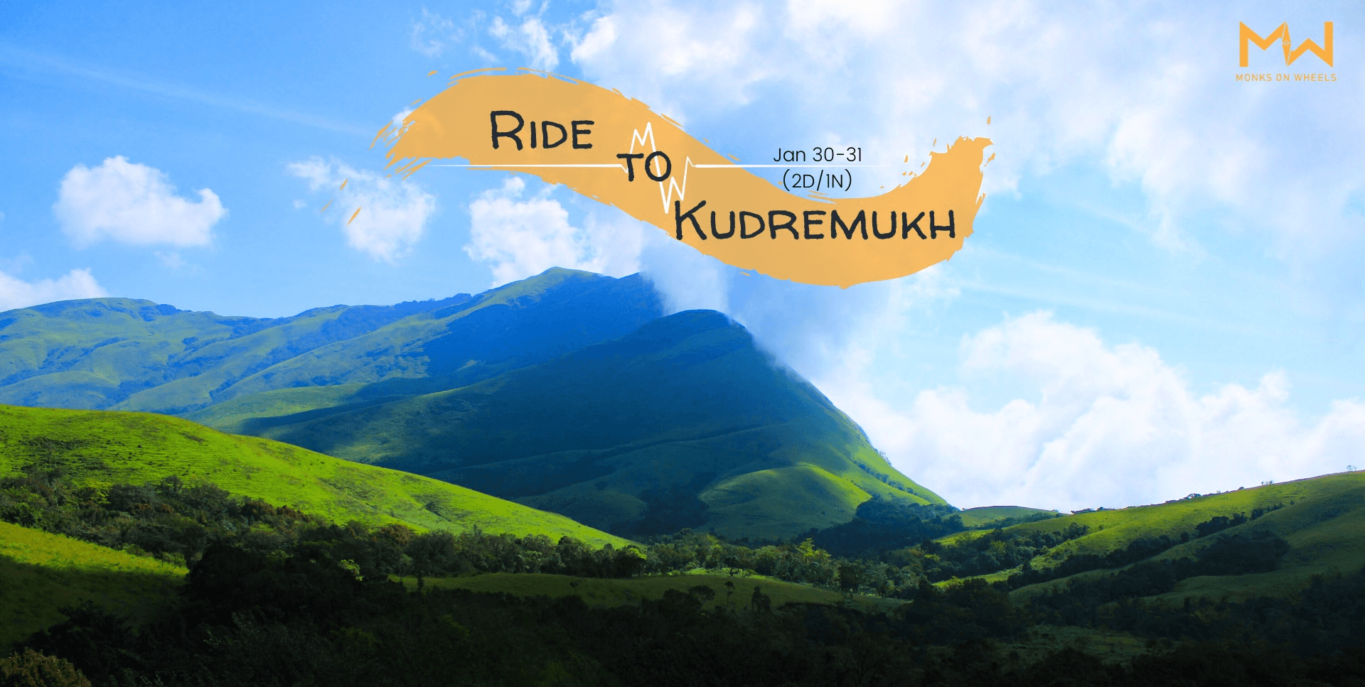 Ride to Kudremukh || Monks on Wheels