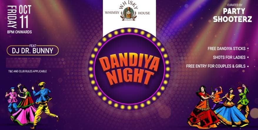 Dandiya Night | Whimsy Whisky House
