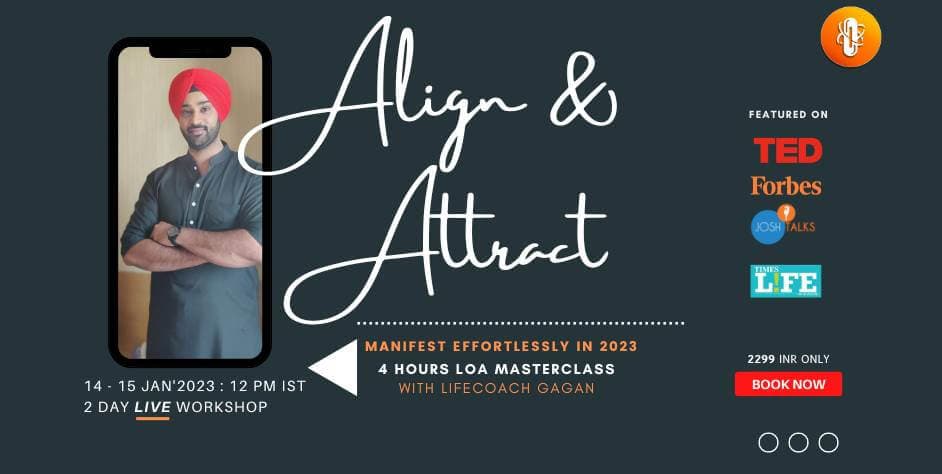 Law of Attraction Align And Attract 2023 - 2 Day Live Workshop