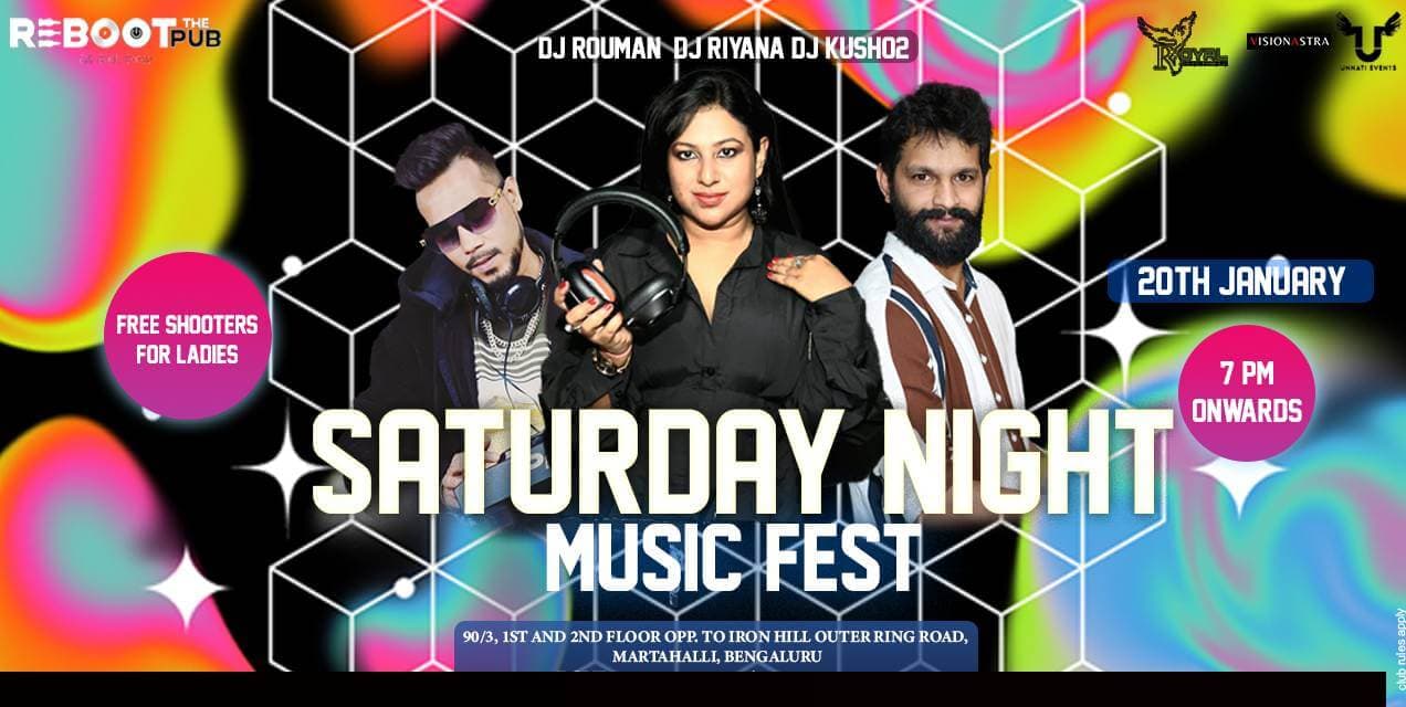Saturday Music Fest | Reboot 