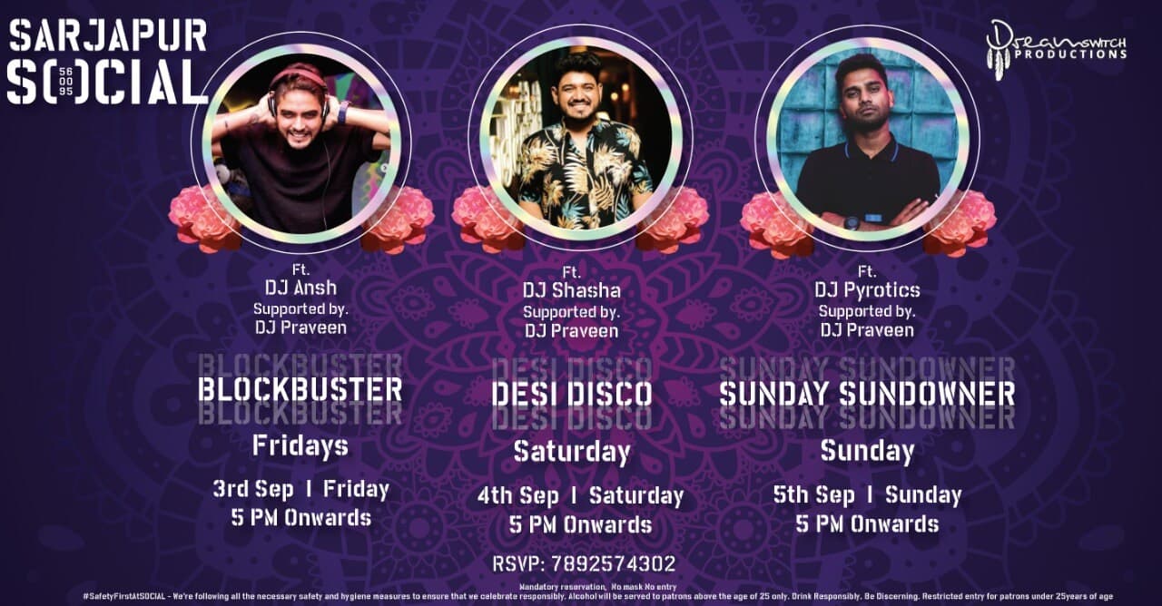 Sarjapur Social Weekend