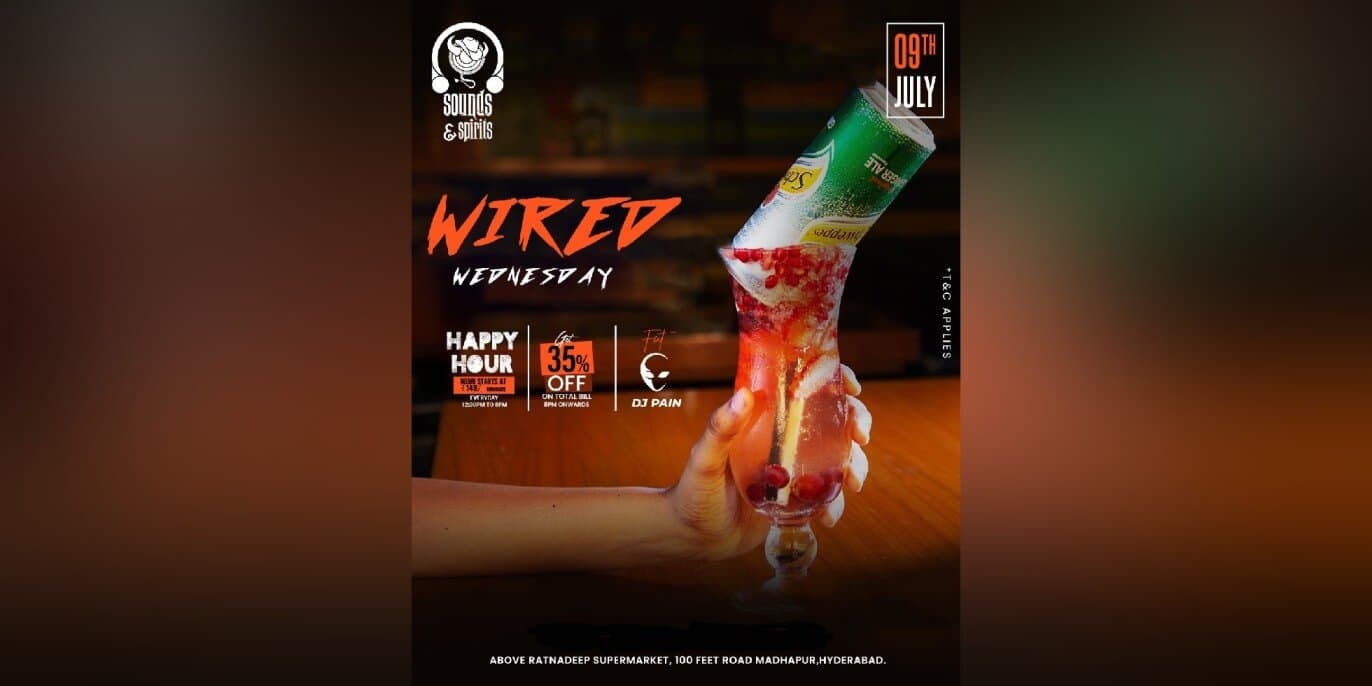 Wired Wednesday Bollywood Night | Sounds & Spirits