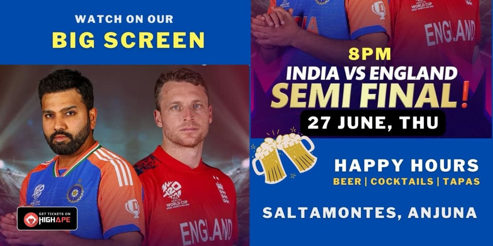 Ind Vs Eng Semi Final | Saltamontes