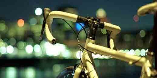 Midnight cycling under moonlight Costal Ride