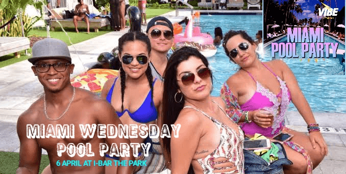 Miami Wednesday Pool Party - Ladies Night