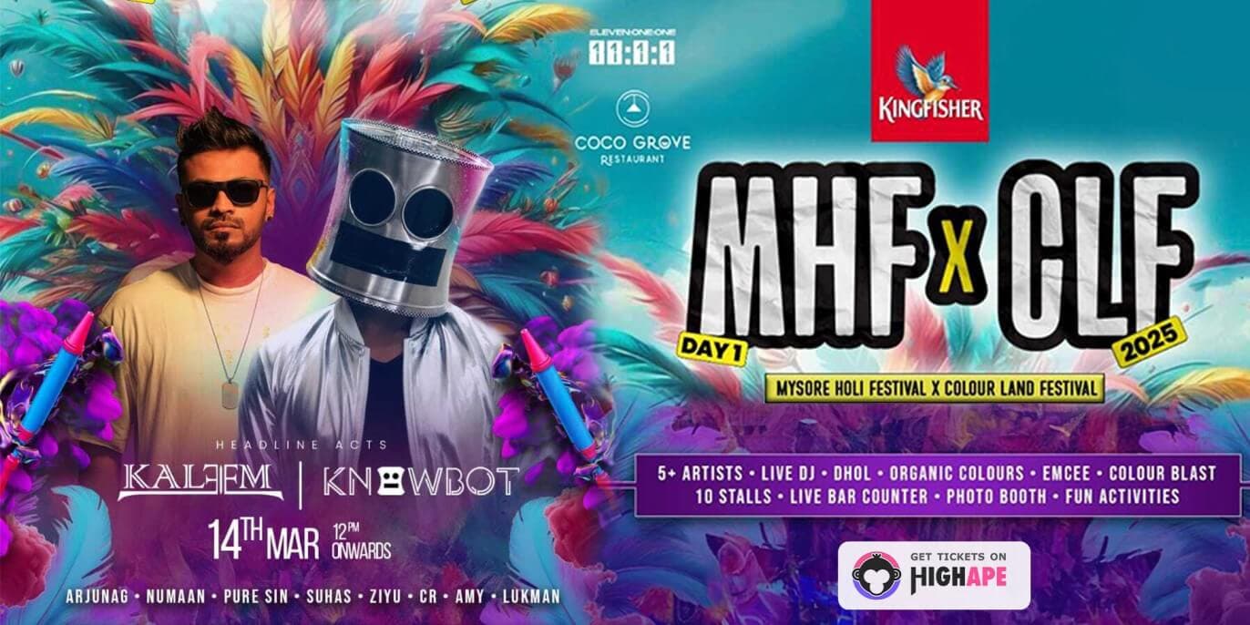 Mhf x Clf Mysores Favourite Holi Celebration