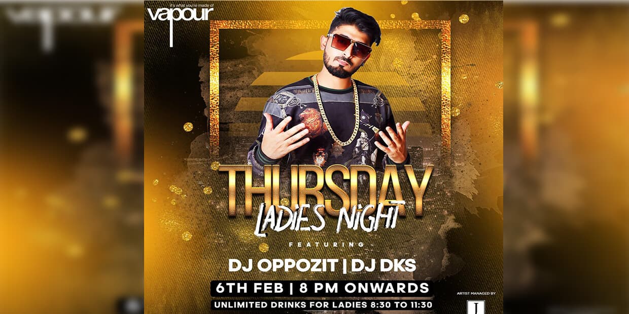 Ladies Night At Vapour Indiranagar 